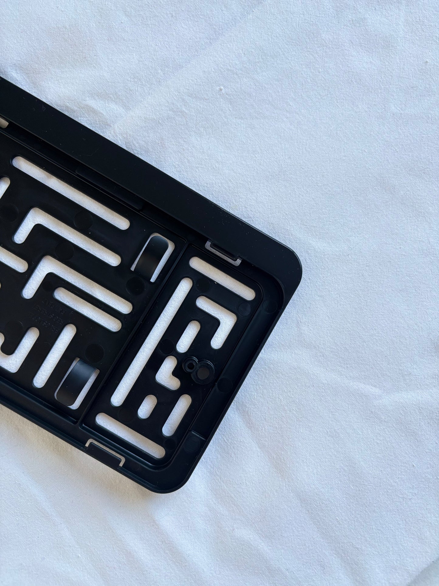 Personlig Nummerpladeramme