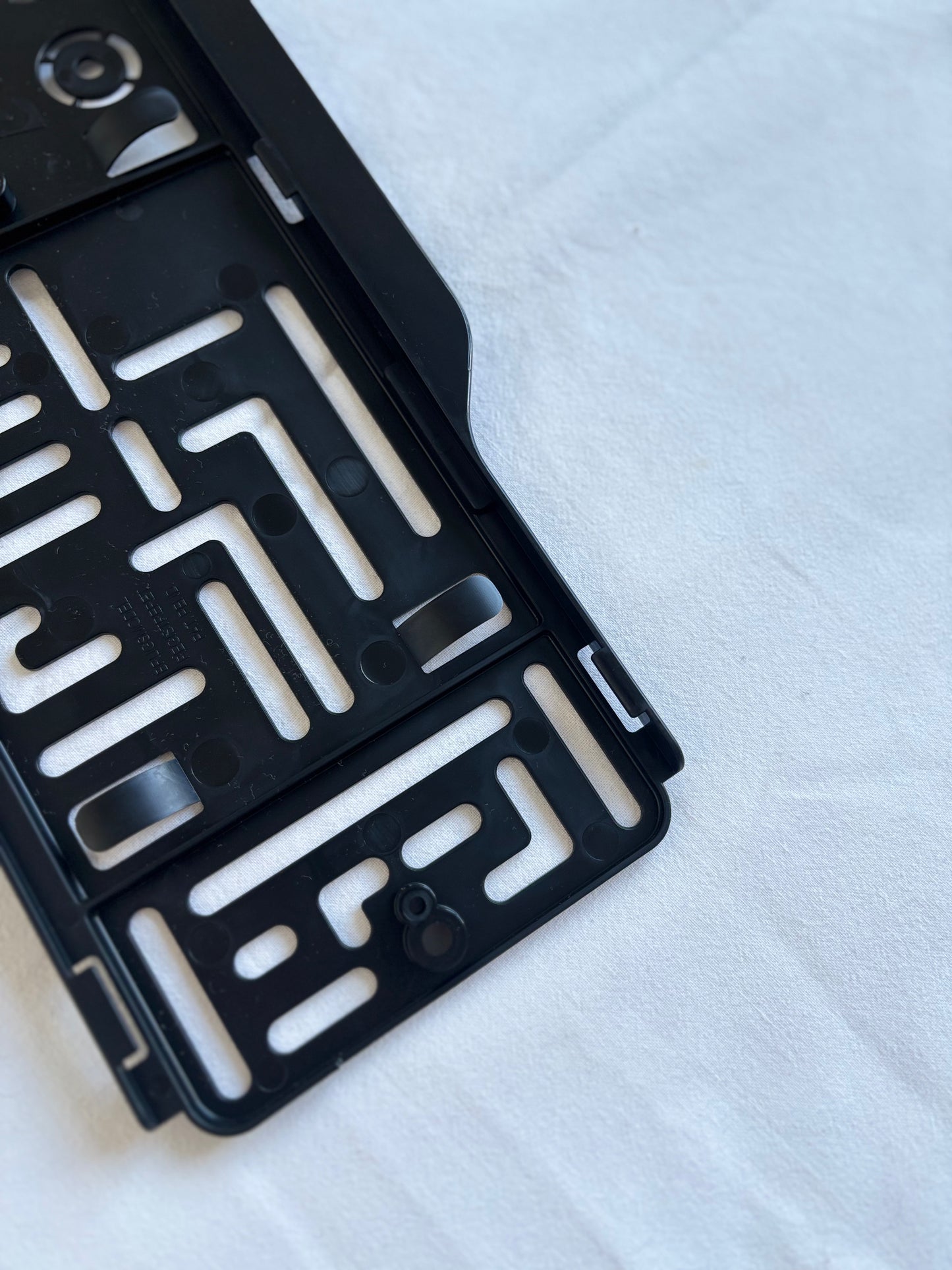 SensorSafe Personlig Nummerpladeramme